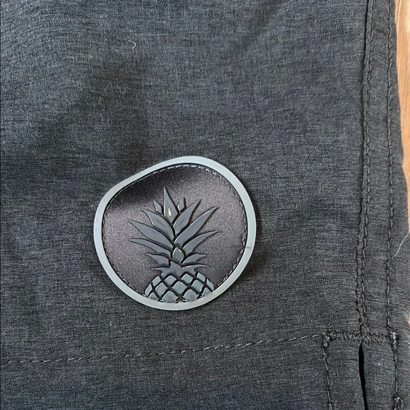 Chubbies Workout Black Shorts with Light Blue Waistband - Picture 2 of 4